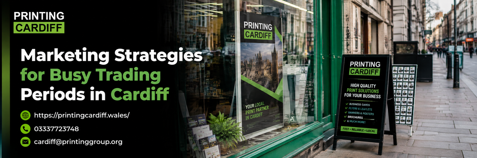 Marketing Strategies for Busy Trading Periods in Cardiff
